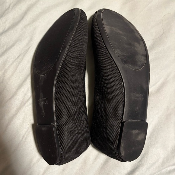 Amazon Essentials Women’s Black Ballet Flats Size 7.5 worn twice - Picture 4 of 4